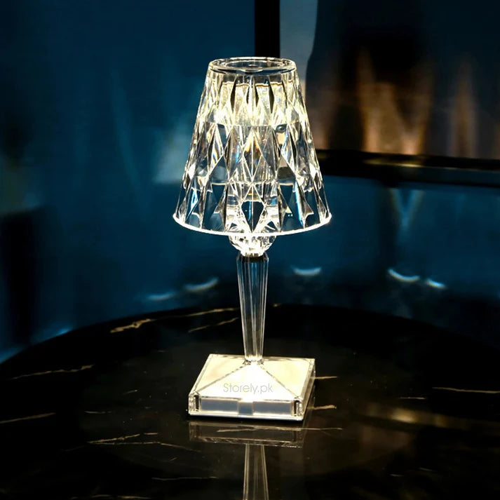 Rose Diamond RGB Crystal Lamp