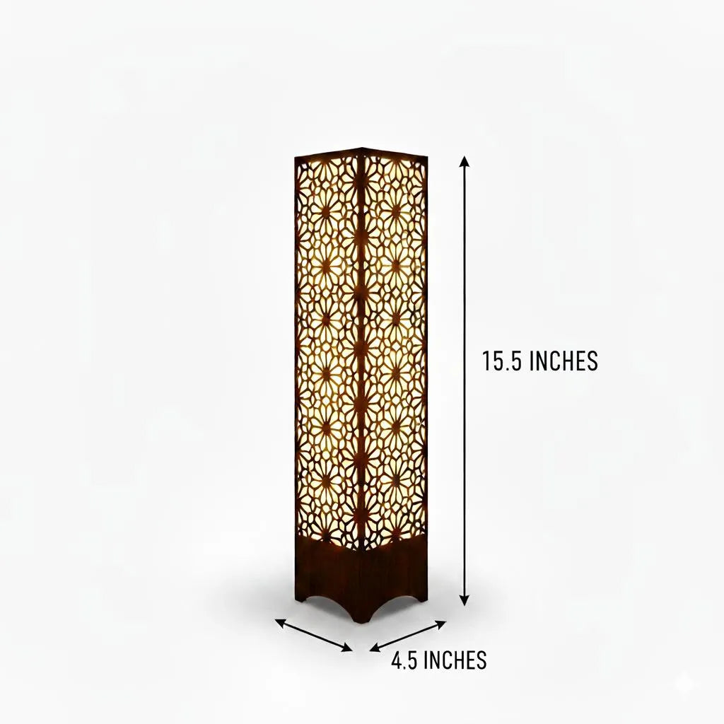 Cozy Wooden Floor Lamp